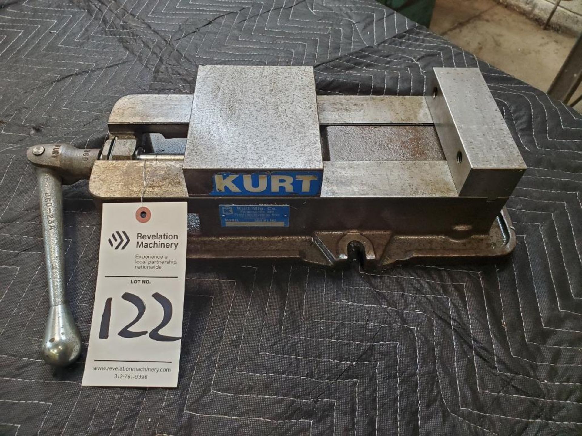 KURT ANGLOCK 6" MILLING MACHINE VISE