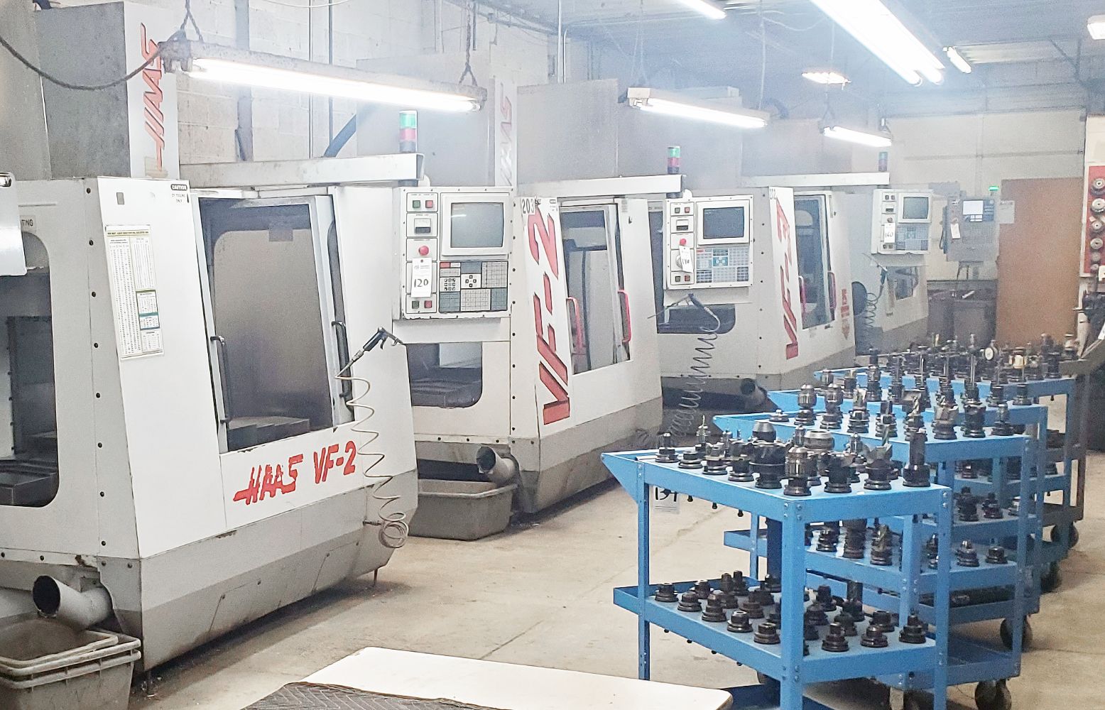 Owner Retiring - Complete Haas CNC Machine Shop Liquidation