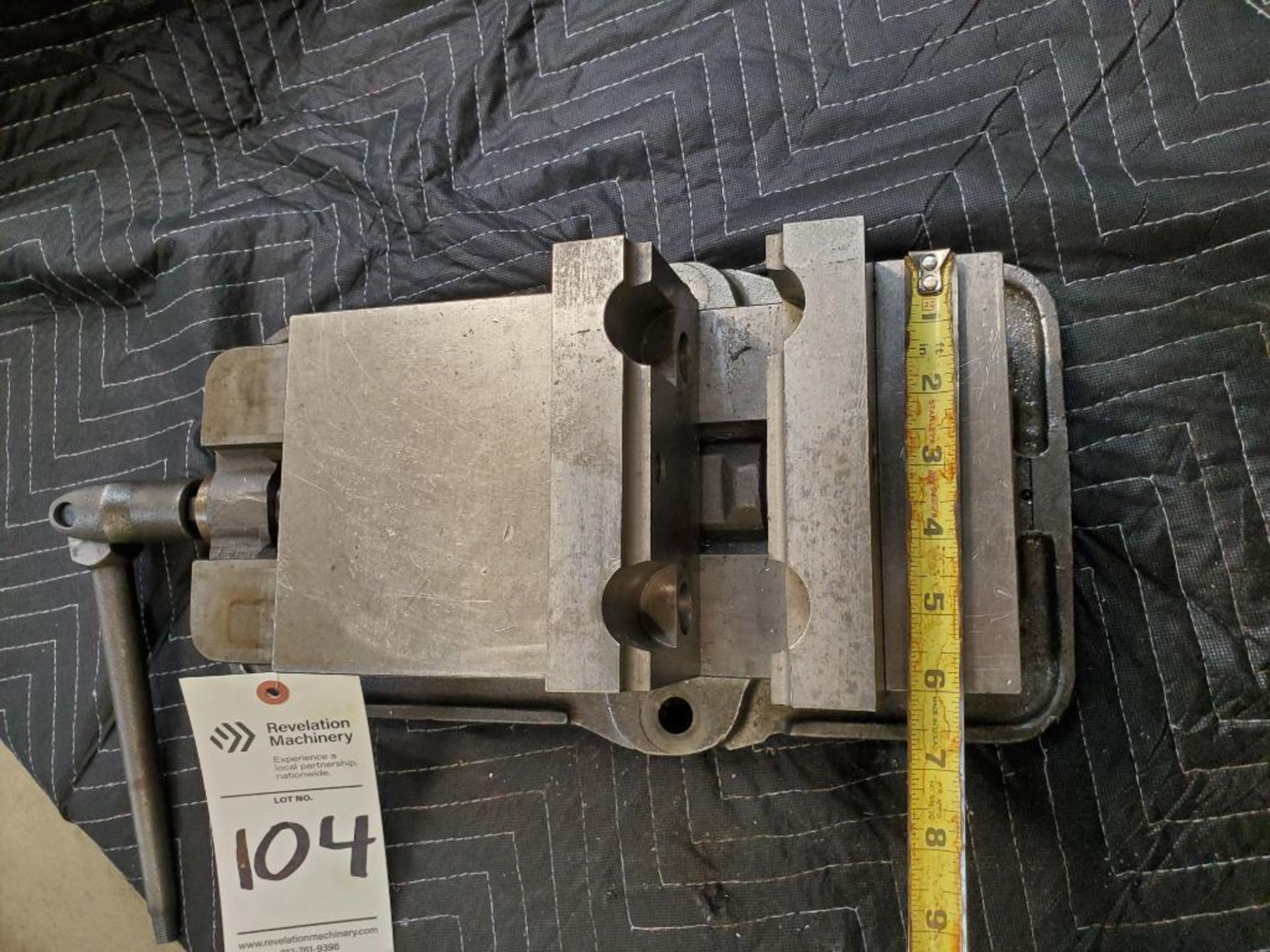 KURT ANGLOCK 6" MILLING MACHINE VISE - Image 7 of 7