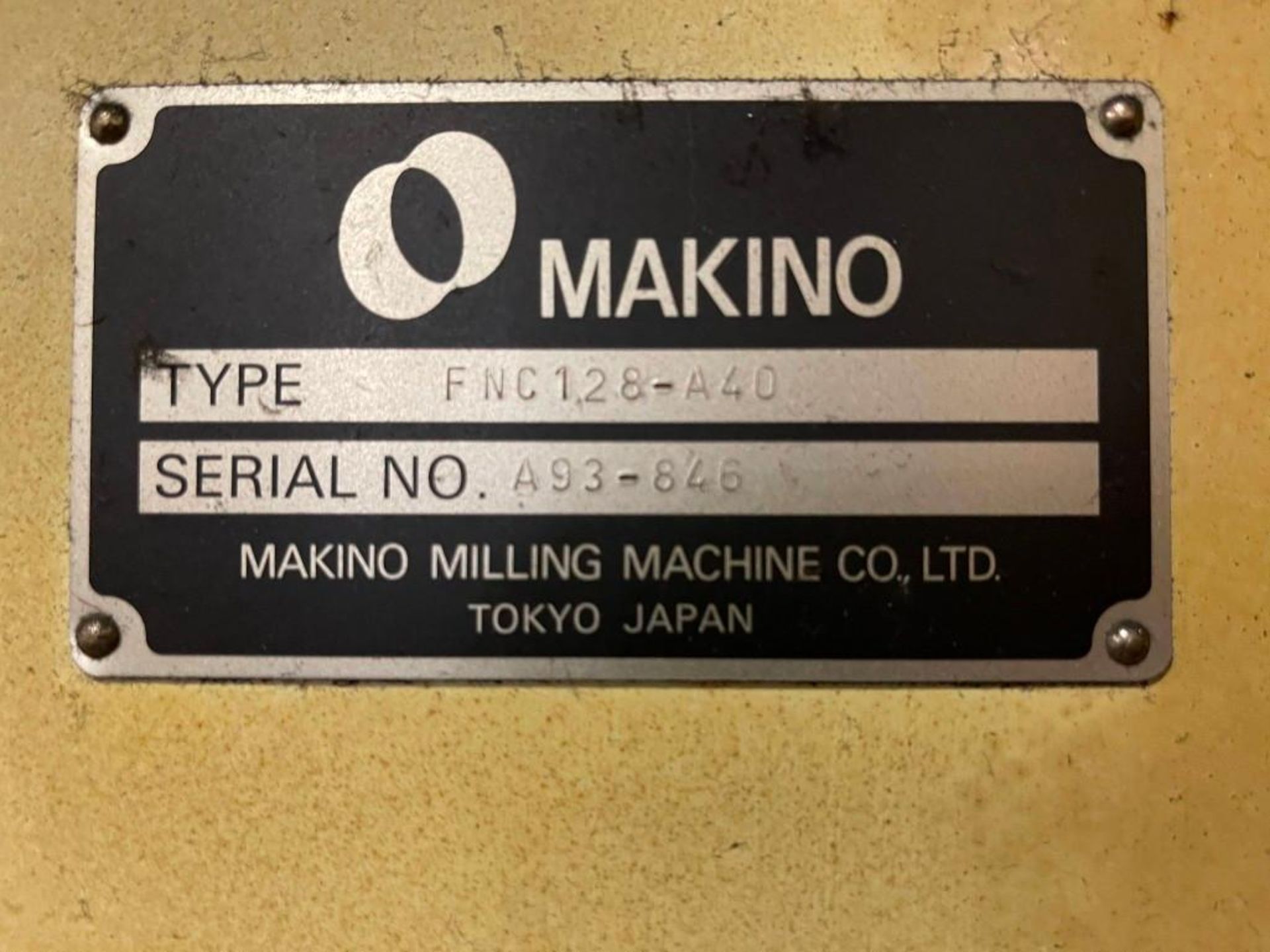 LEBLOND MAKINO FNC128 VMC; YR 1993 - Image 5 of 5