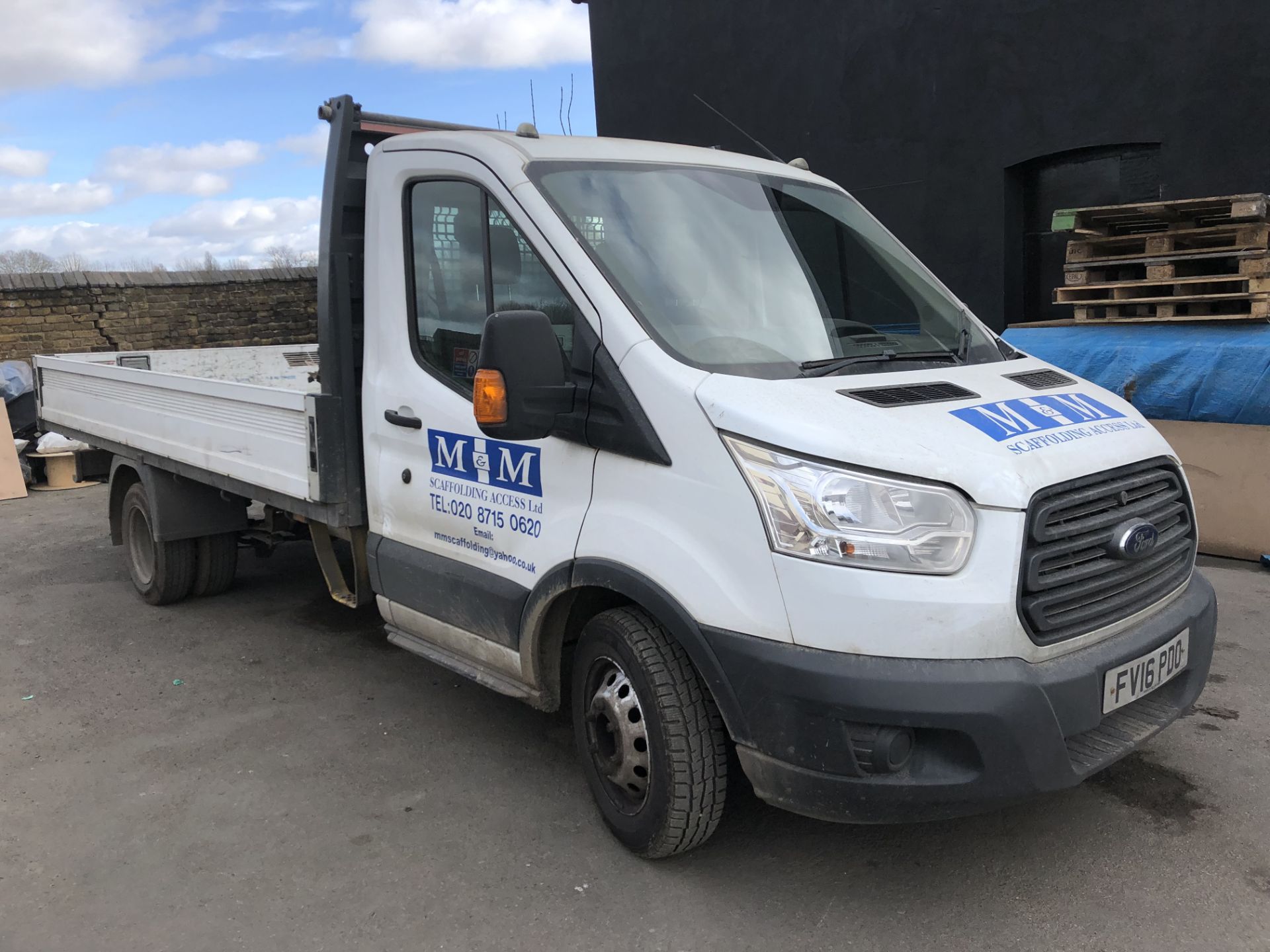 Ford Transit 350 LWB Dropside Truck (2016)