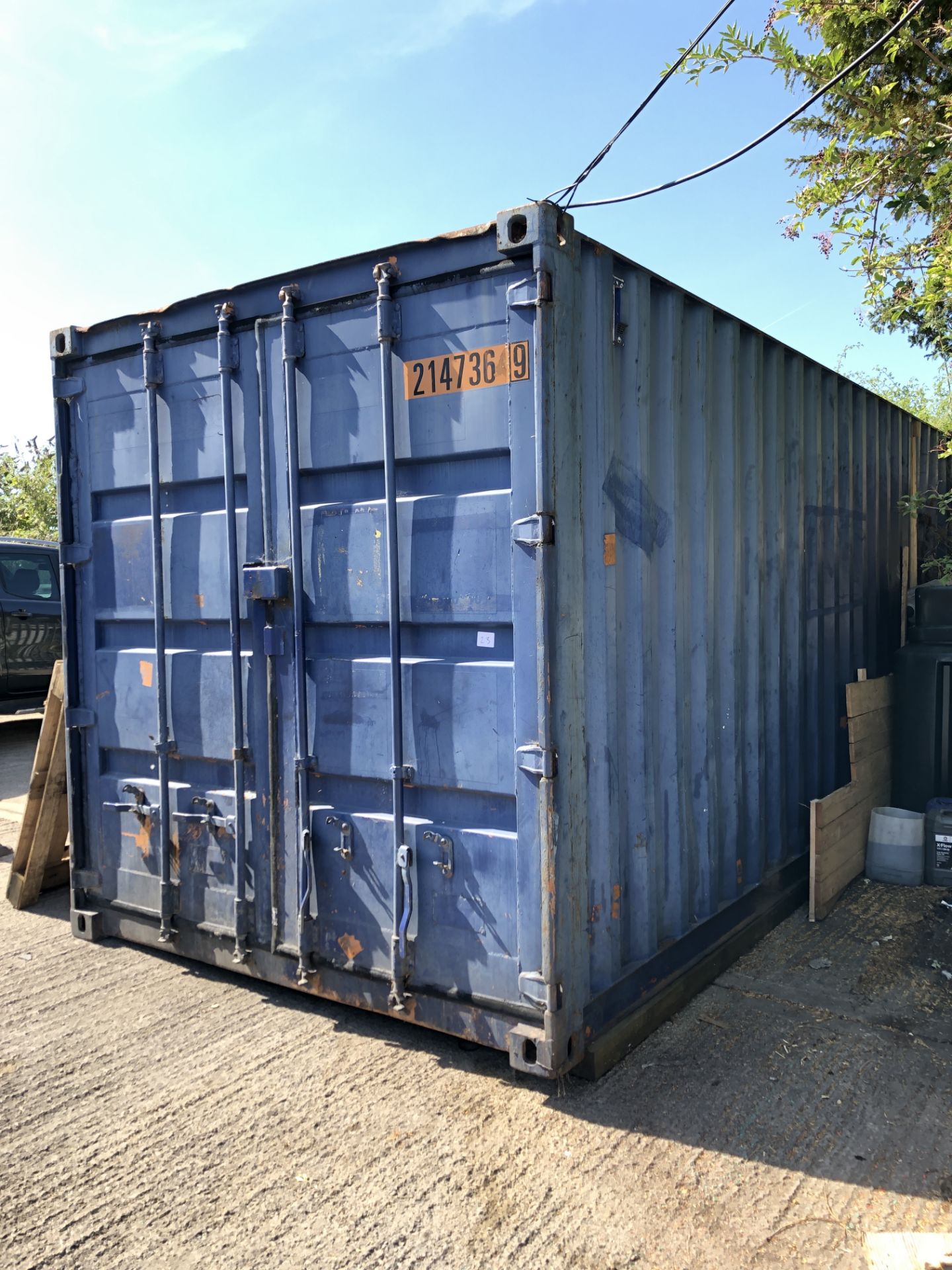 20ft Steel Storage Container - Image 4 of 4