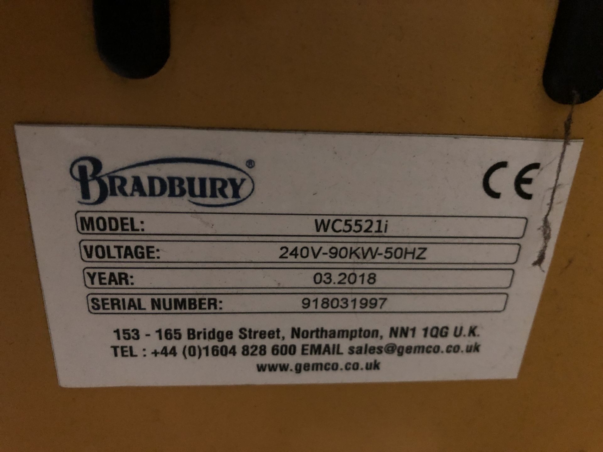 Bradbury WC5521i Advanced Electronic Wheel Balancer - Image 4 of 4