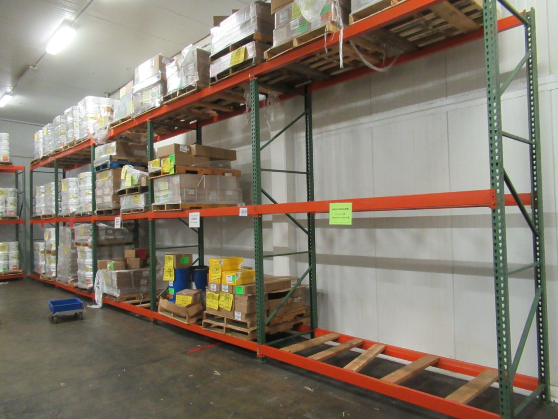 Pallet Racking in Cold Storage Room