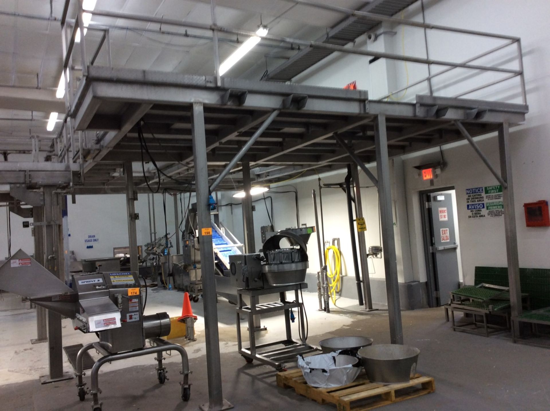 Stainless Mezzanine Structure