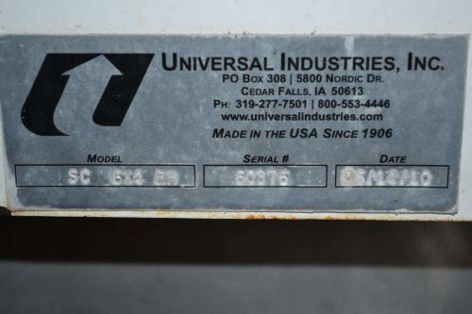 Universal Industries Inc 20' tall bucket elevator - Image 8 of 8