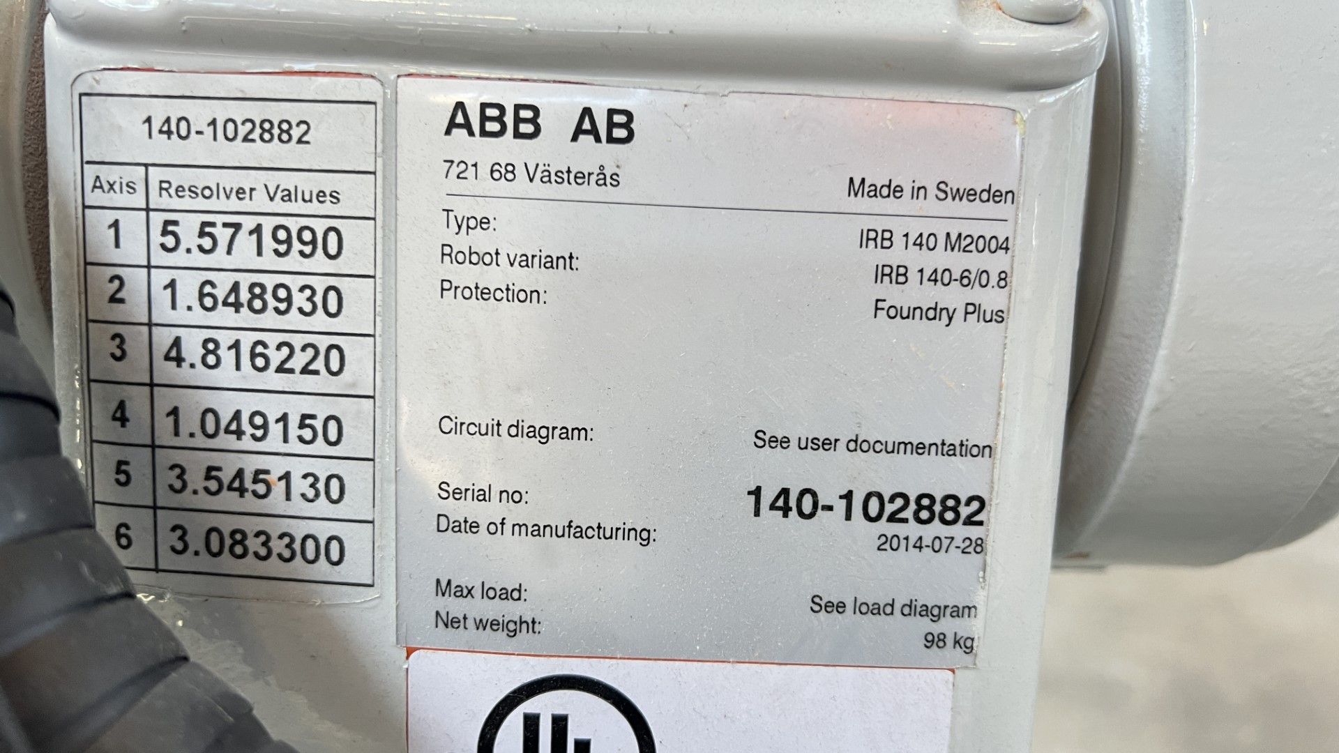 Industrial Articulated Robot - Image 14 of 18