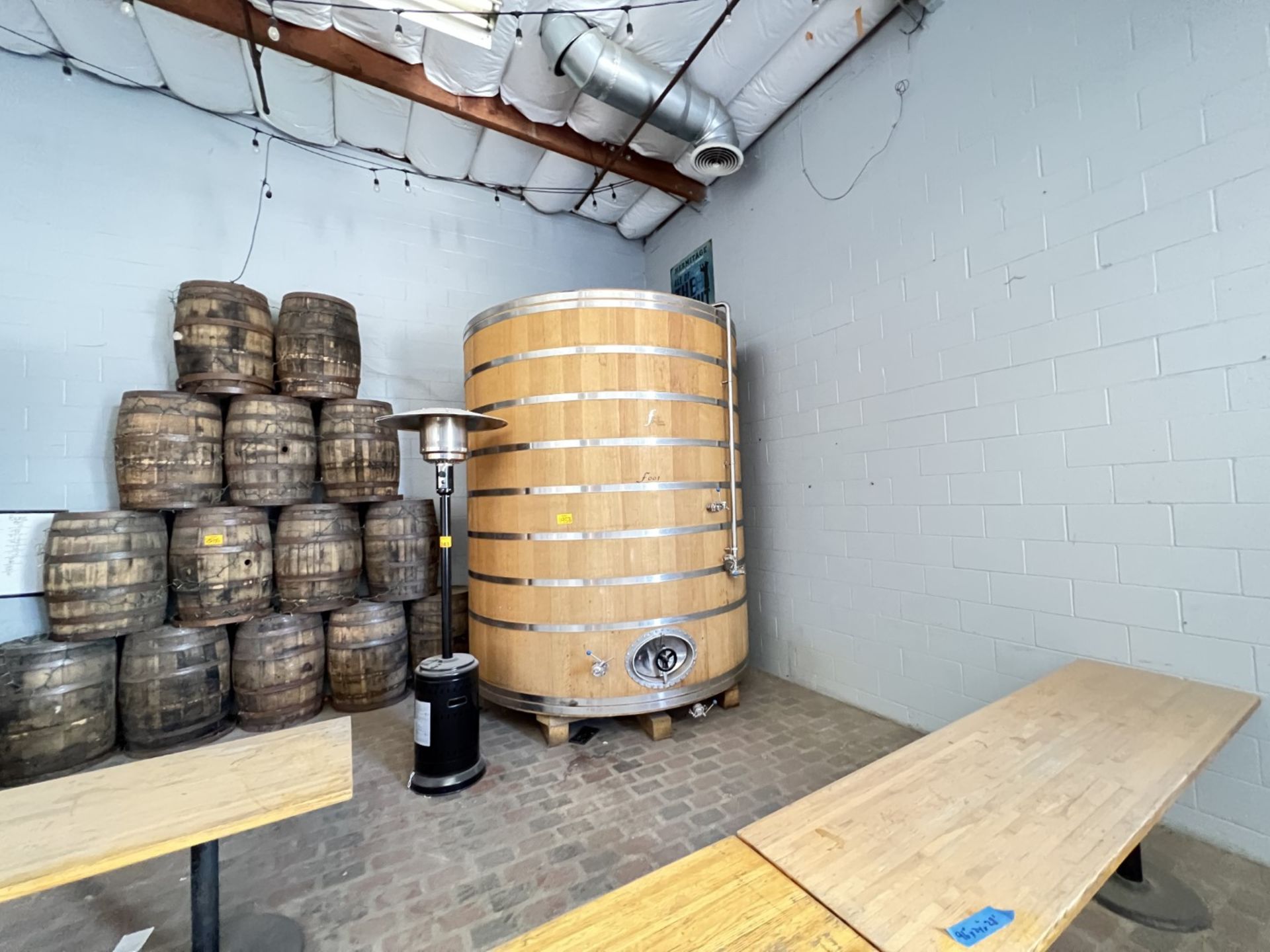 Wooden Beer Barrel - Image 2 of 5