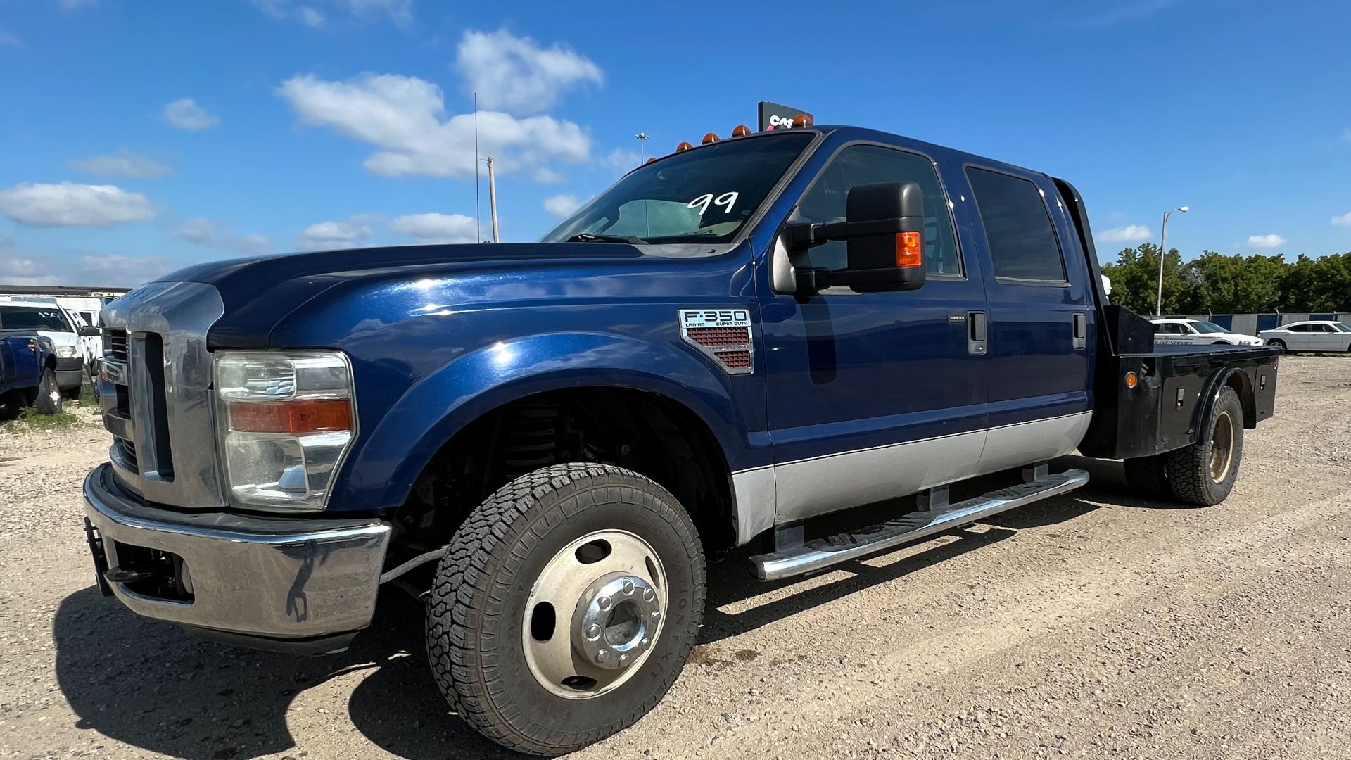 2008 FORD F 350 LARIAT SUPER DUTY TRUCK