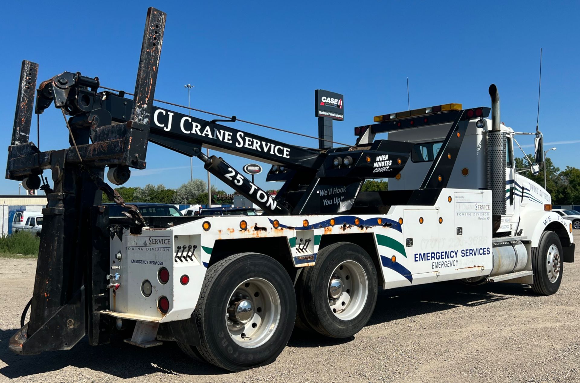 1989-25 TON KENWORTH TOW TRUCK - Image 3 of 7