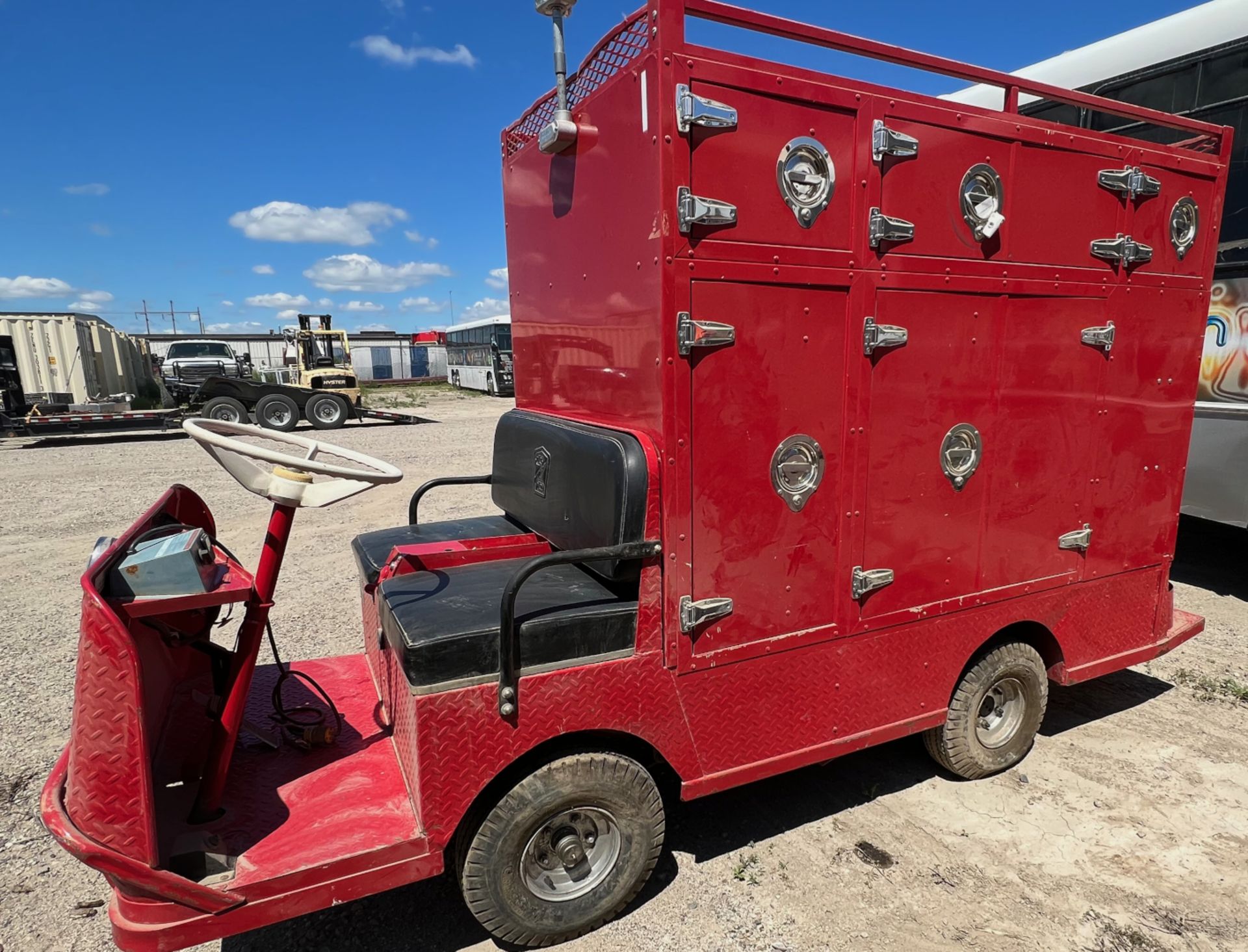 TAYLOR-DUNN ELECTRIC FIRE TRUCK