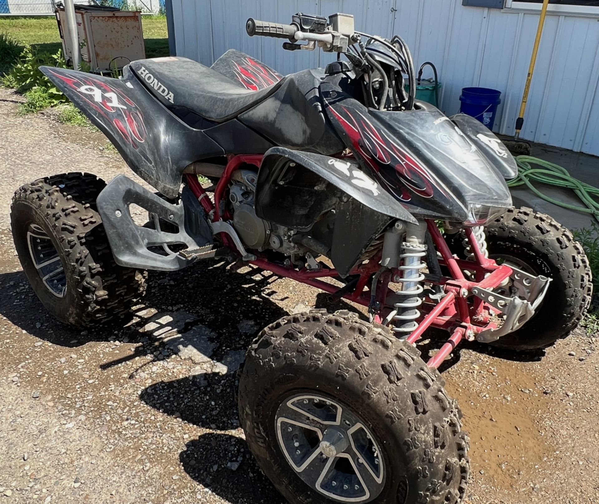 2007 HONDA TRX 450R FOUR WHEELER