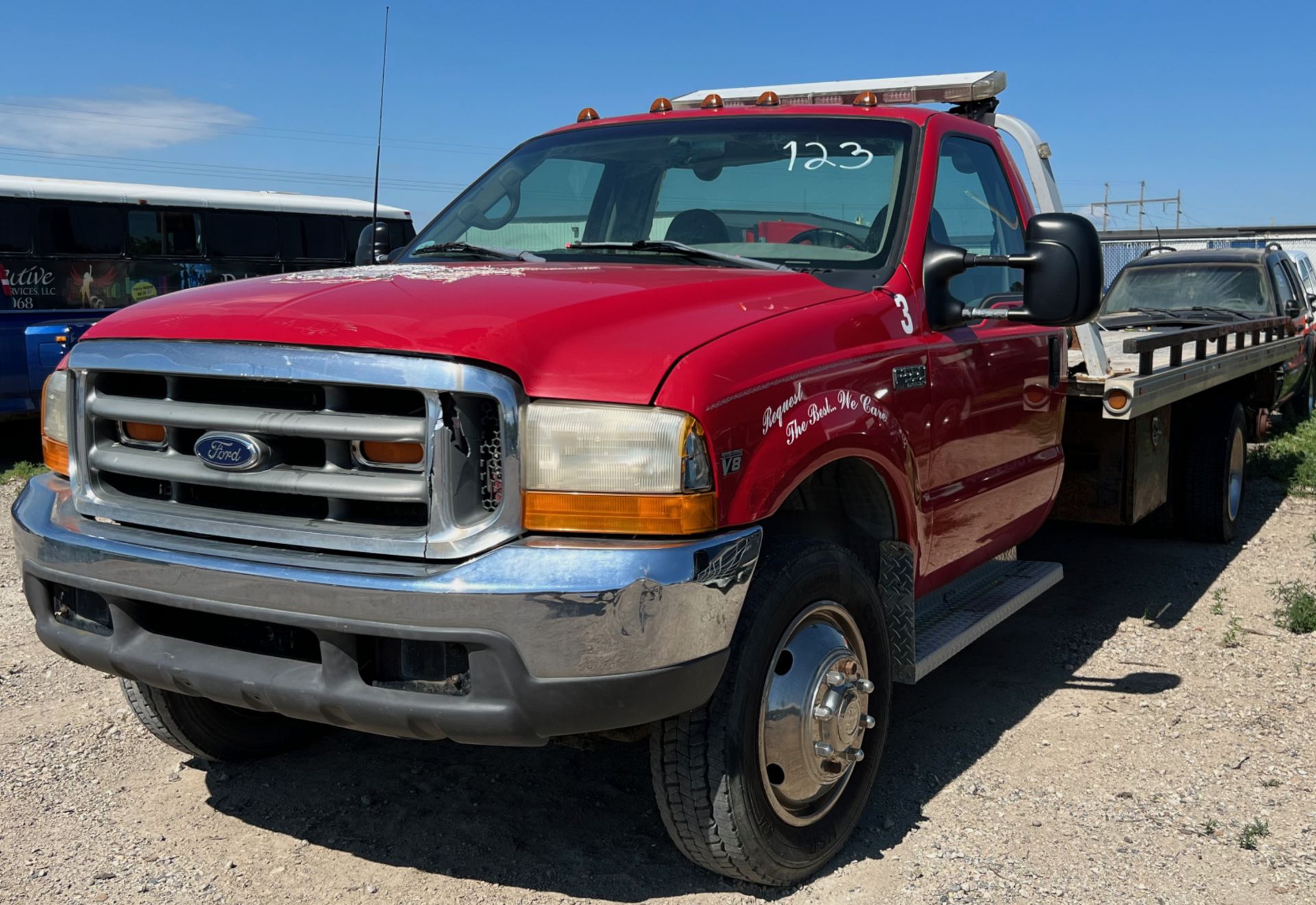 1999-FORD F550 XLT SUPER DUTY TOW TRUCK