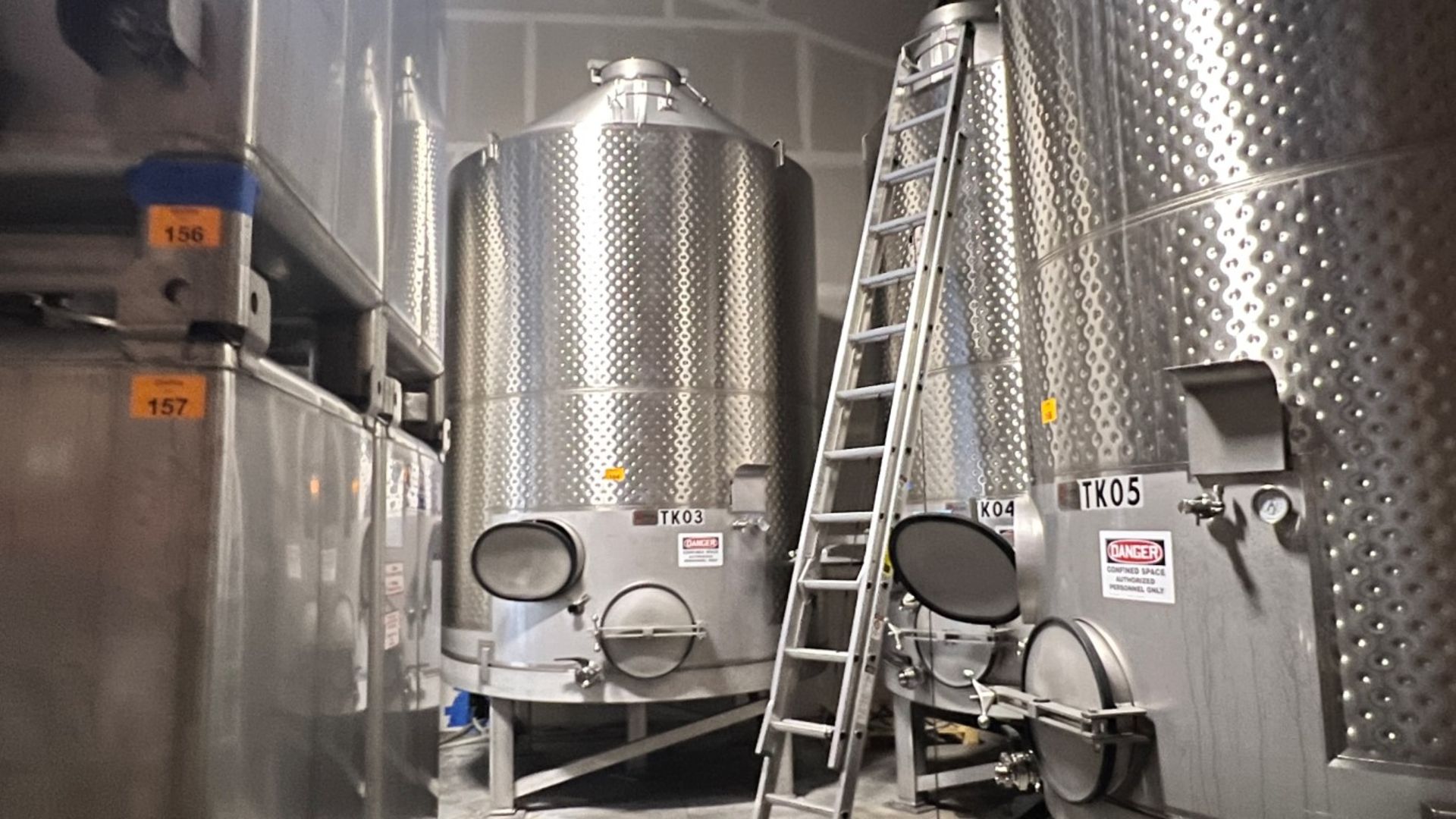4000 gal Stainless Wine Fermenting Tank