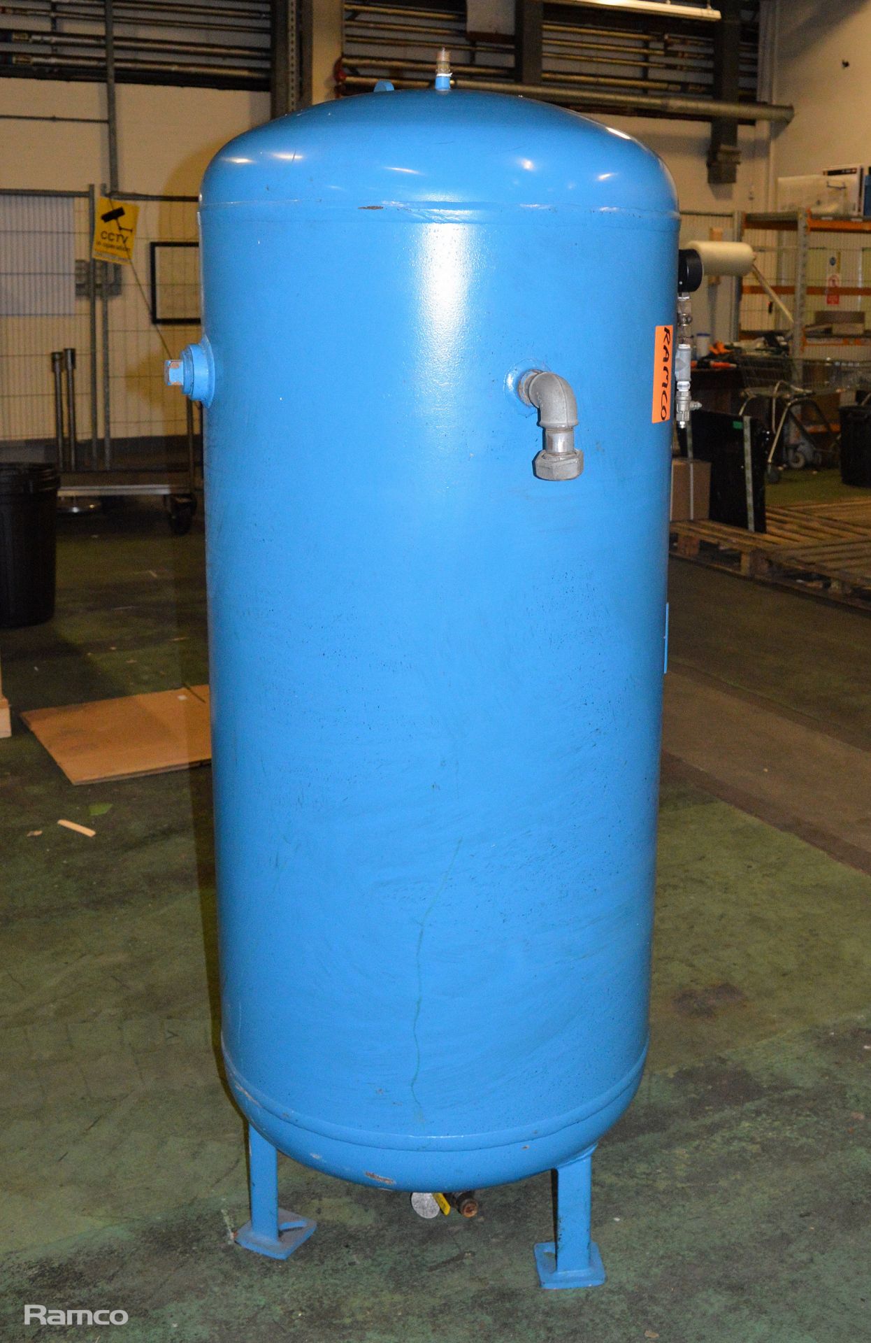 Ingersoll Rand MH11 SSR industrial compressor - hours run 40406.74, Hoval pressure vessel - Image 9 of 13