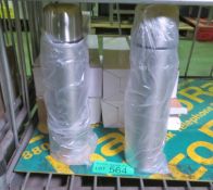 6x Stainless Steel Vacuum Flasks, 4x Stainless Steel Vacuum Flasks - NSN - 7330-99-869-3245