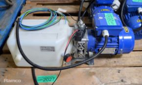 Elvem hydraulic power pump unit - 230v