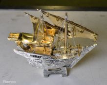 L Sopzoni Boat Figure