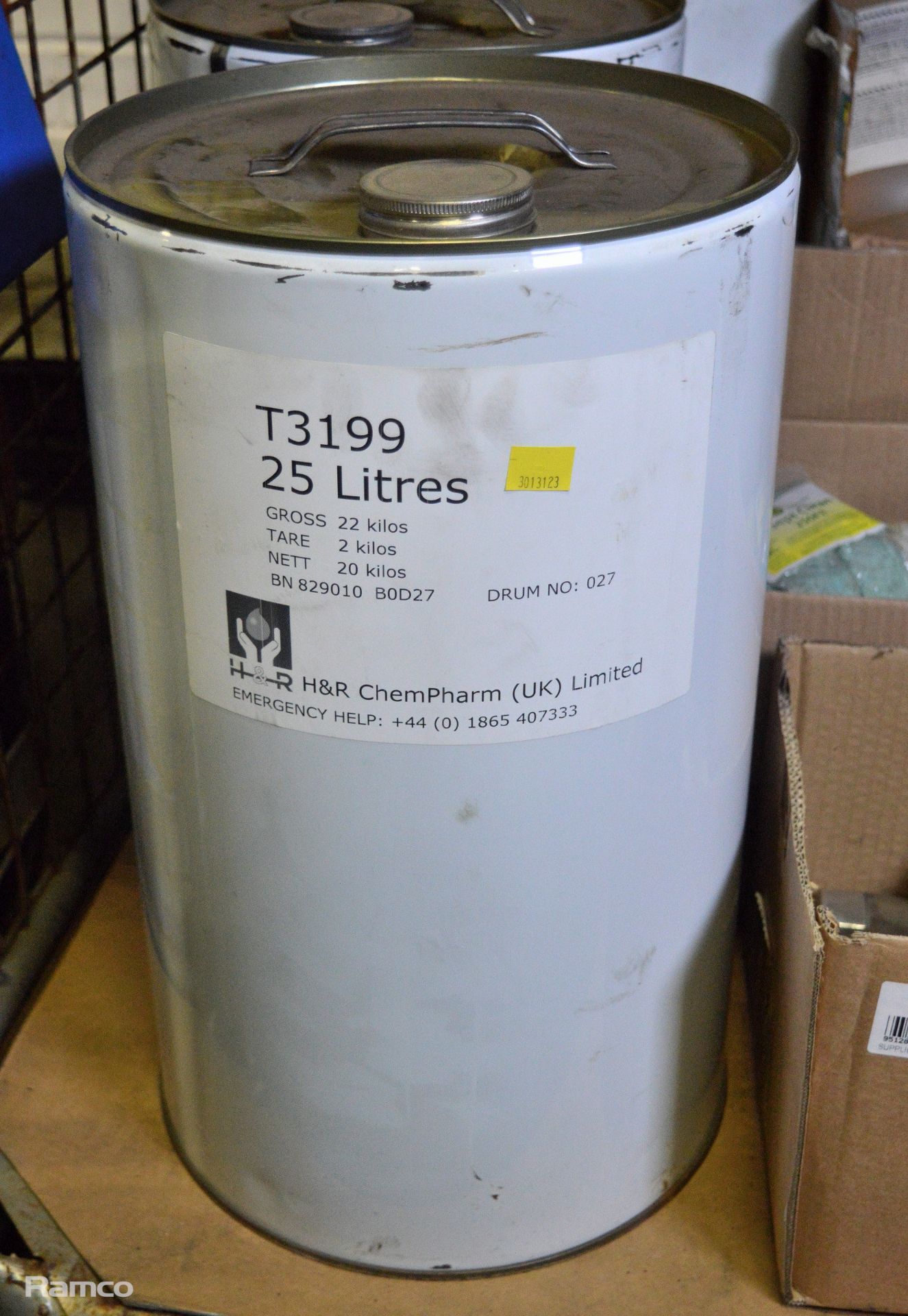 3x H R T 3199 Oil Based Compound Pirelli Prysmian No 8 25Lt Tins, 4x Salisbury Super Salco - Image 2 of 6