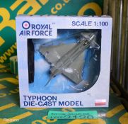 Royal Air Force diecast model - scale 1:100 Typhoon