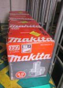 4x Makita Portable Rechargeable Batteries 12v 2.0Ah