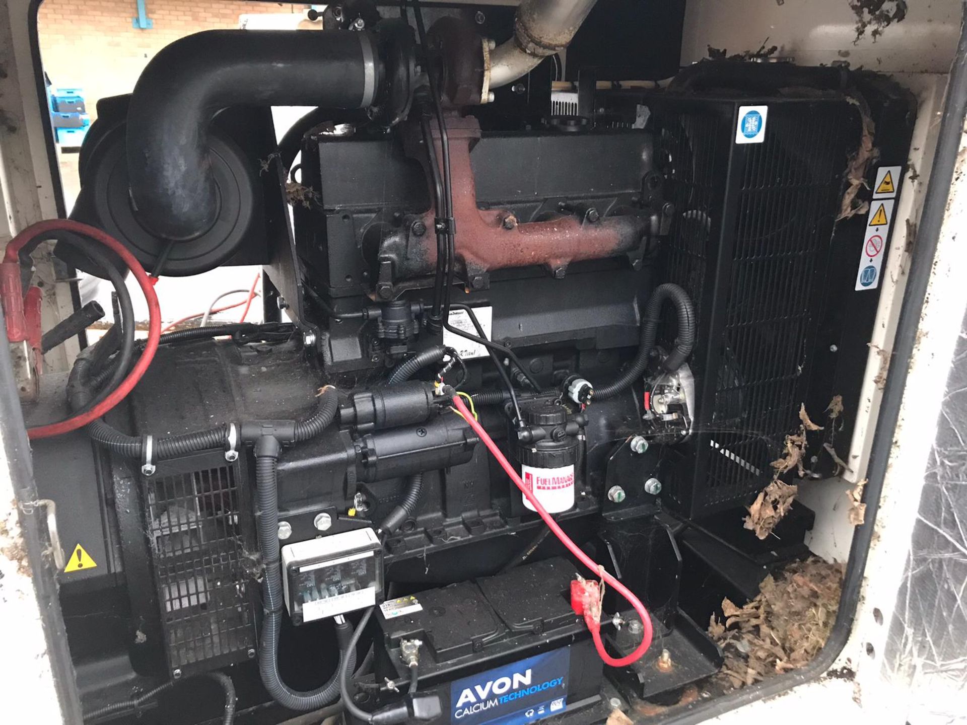 Scorpion Power Systems 91KVA generator - Model ST91SI - 415V - 50 hz - only 43 running hours! - Image 4 of 26