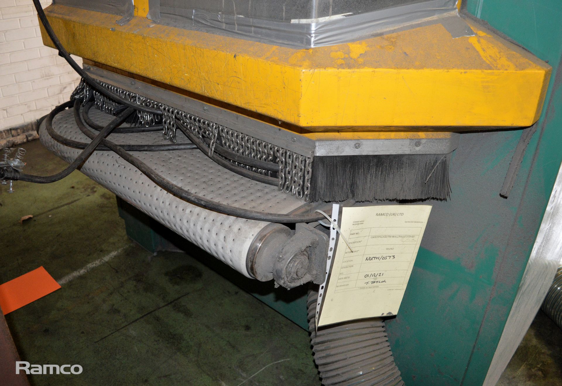 Fladder Deburring machine - AUT-1000 VAC - serial 1092 - Manufactured 2001 - 3x415V - 50hz - Image 5 of 20