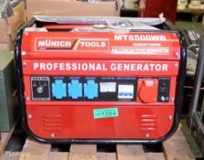 Munich Tools MT8500WB Petrol Generator - 6000W output