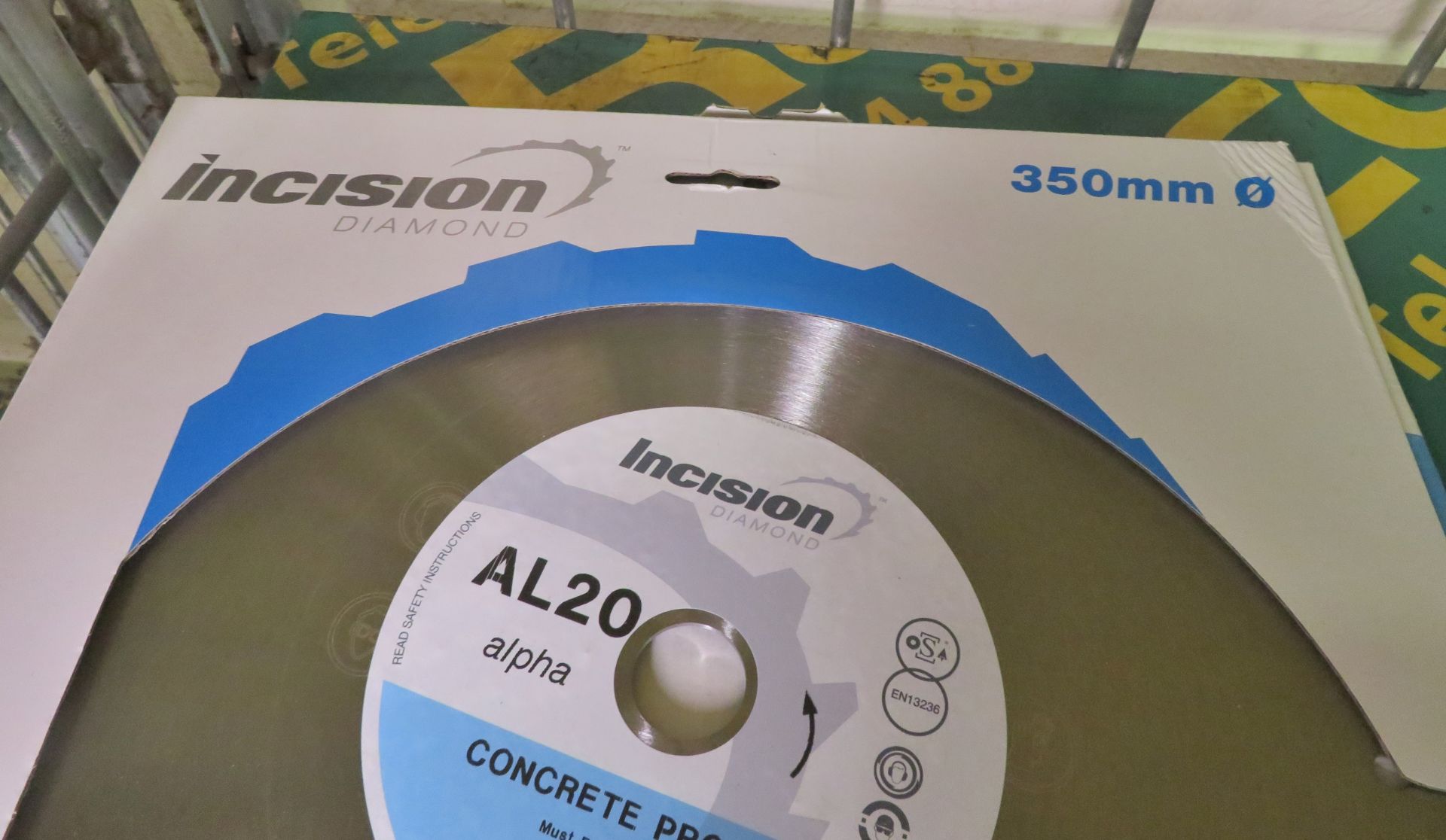3x Incision AL20 Professional Diamond Blades Cut Concrete 350mm - Image 2 of 3