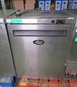 Foster LR150 Single Door Fridge - L640 x W600 x H820mm (damage to top right corner as seen in pics)