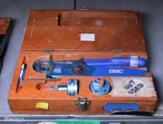 Erma Buchanan Crimping Tool Kit In A Wooden Box