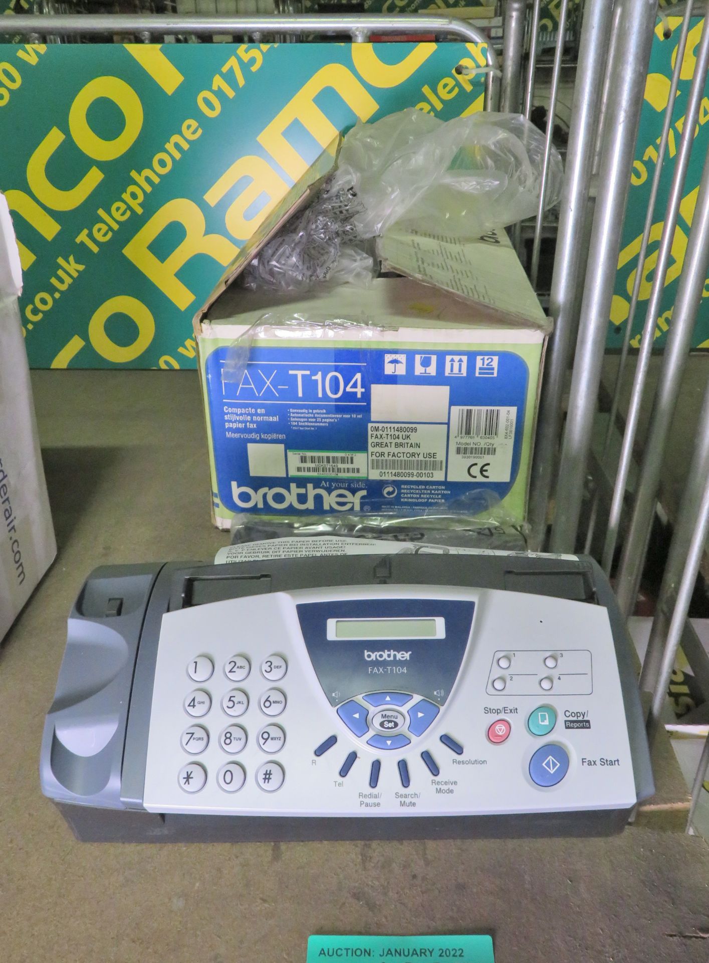 Brother Fax-T104 fax machine