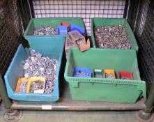 Various nuts, bolts & rigging fasteners