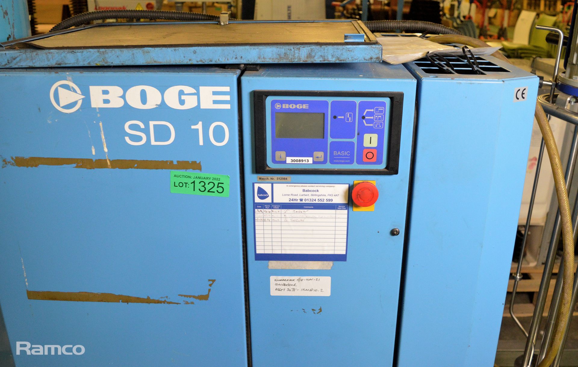Boge SD10 industrial compressor - Image 2 of 6