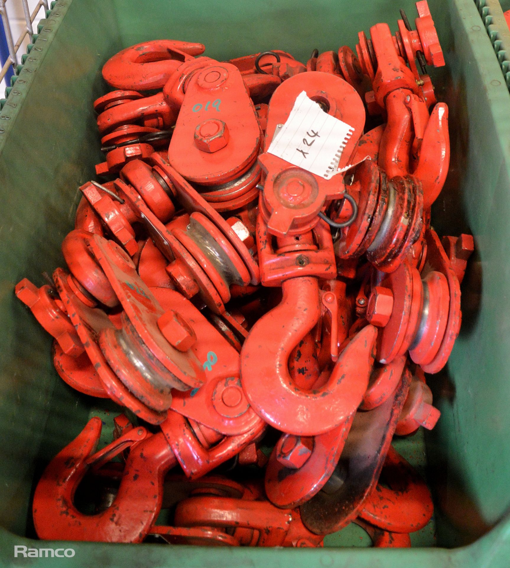 24x GT pulley blocks - 7-9mm diameter rope - 2000kg - Image 2 of 4