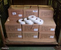 White Tracing PVC Tape 38mm x 100M - 16 reels Per Box - 15 boxes