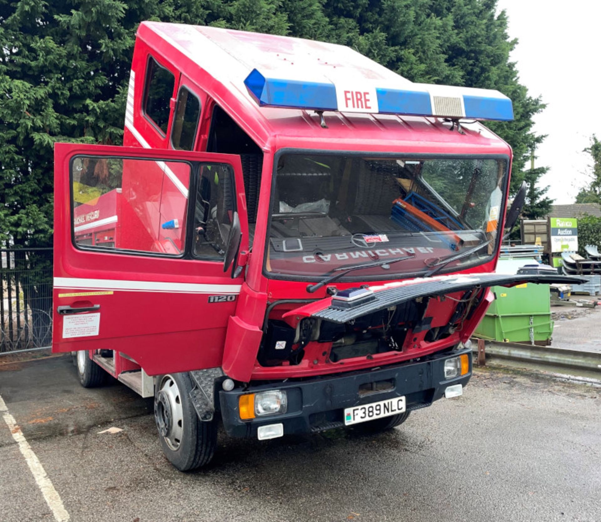 Carmichael 1120 Fire Engine - F reg - 1988 - Red - 958cc - Diesel - Mercedes-Benz Daimler-Benz Motor - Image 43 of 63