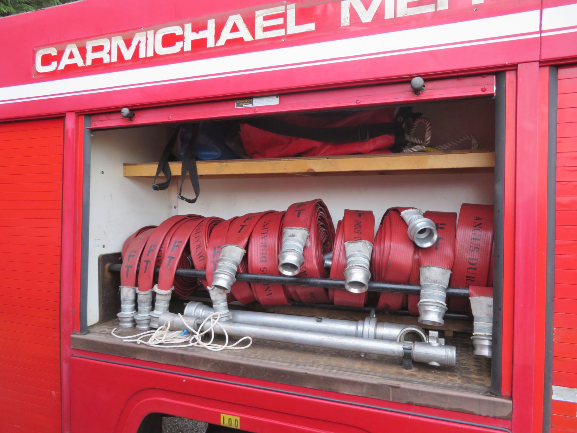 Carmichael 1120 Fire Engine - F reg - 1988 - Red - 958cc - Diesel - Mercedes-Benz Daimler-Benz Motor - Image 21 of 63