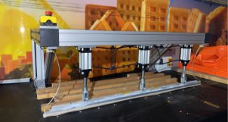 Gantry heat sealer (unused) - Jaw width 1370mm - Overall machine width including control p