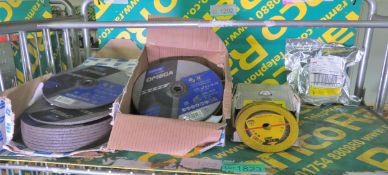 Various cutting discs - Norton Omega, Klingspor