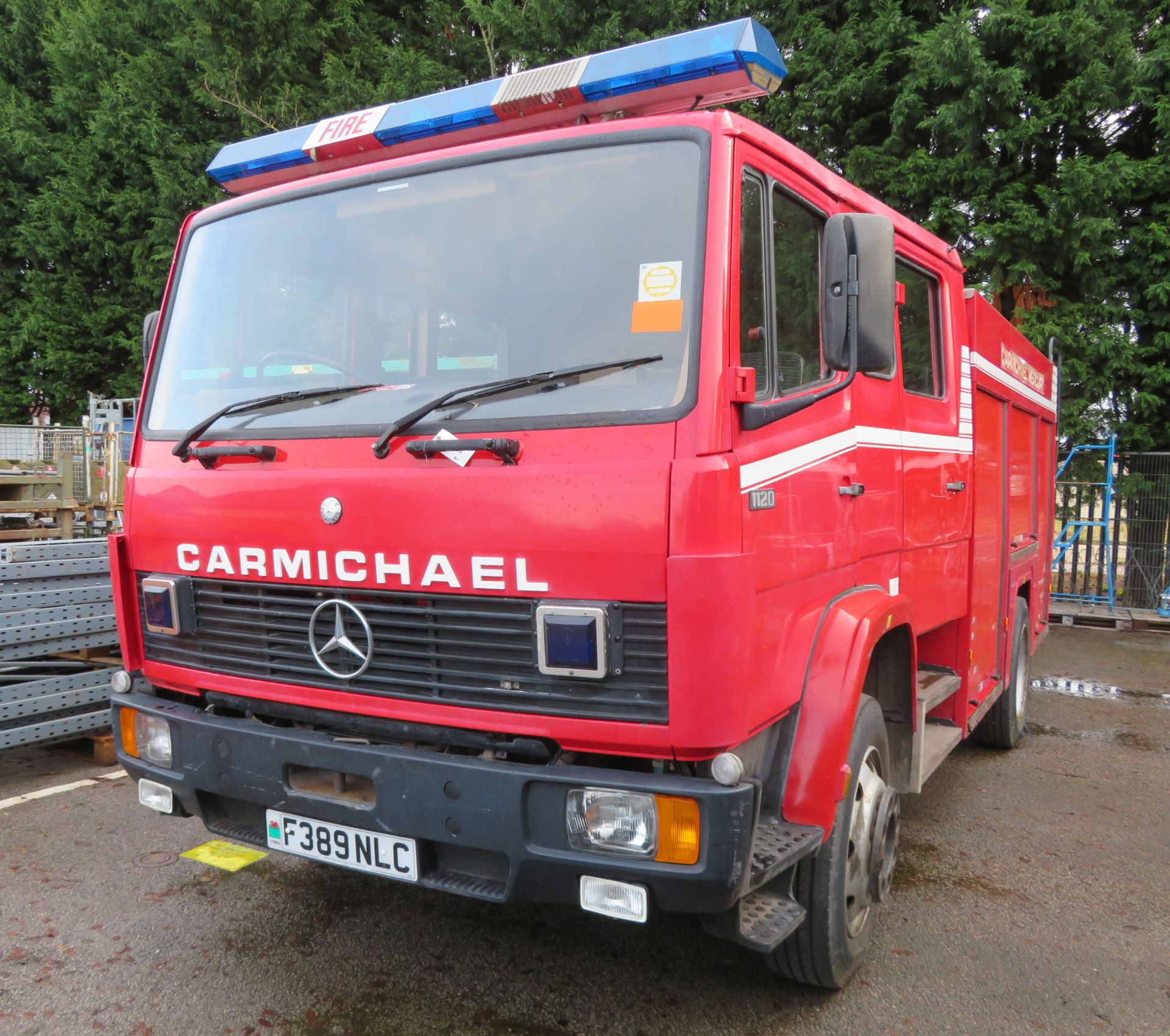 Carmichael 1120 Fire Engine - F reg - 1988 - Red - 958cc - Diesel - Mercedes-Benz Daimler-Benz Motor - Image 5 of 63