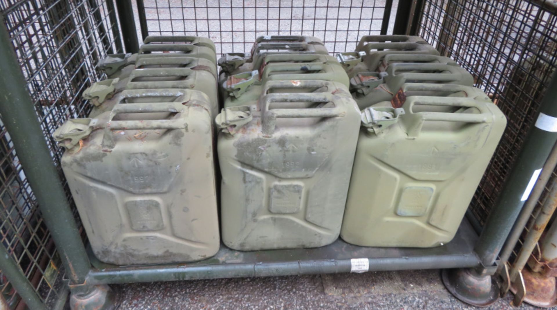 9x Ex-MOD Jerry Cans