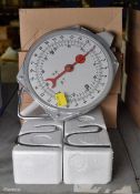 3x Hanging Kitchen Scales 25Kg