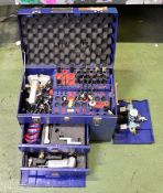 Pneumatic Fastener Removal Kit In Metal Box