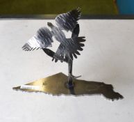 Israeli Rocket Bird Sculpture