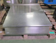 Electrolux Stainless steel Prep Top - L 800mm x W 910mm x H 250mm