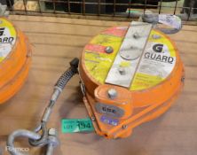 G Guard Load Arrester Retractable Safety Line - 1000kg