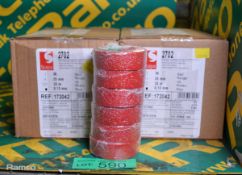Scapa Red Electrical 25mm x 33m Tape - 36 Rolls Per Box - 2 boxes