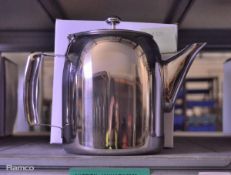 3x Stainless Steel Coffee Pots - 50 OZ