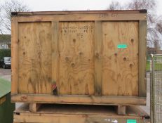 Wooden Shipping Crate - L1400 x D1100 x H1050mm
